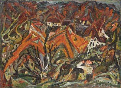 View of the Village by Chaim Soutine