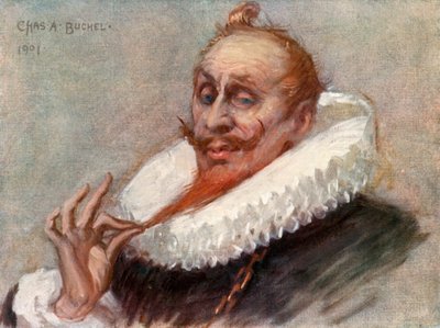 Twelfth Night: Malvolio, Mr Tree by Charles A. Buchel