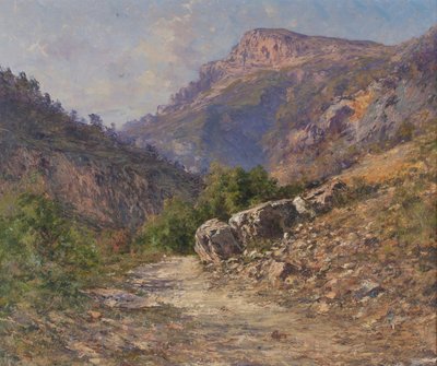 Mountain Path in Vercors 1917 by Charles Alexandre Bertier
