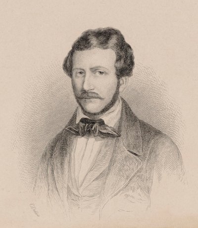 Gaetano Donizetti by Charles-Alphonse Deblois