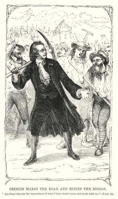 Oberlin makes the road and builds the bridge by Charles Altamont Doyle