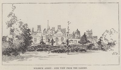 English Homes, Welbeck Abbey by Charles Auguste Loye