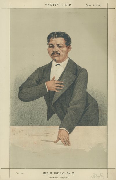 Mr Henry Morton Stanley by Charles Auguste Loye