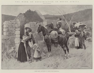 The Work of Repatriation in South Africa by Charles Auguste Loye