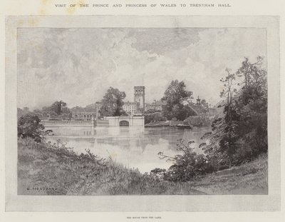 Visit of the Prince and Princess of Wales to Trentham Hall by Charles Auguste Loye