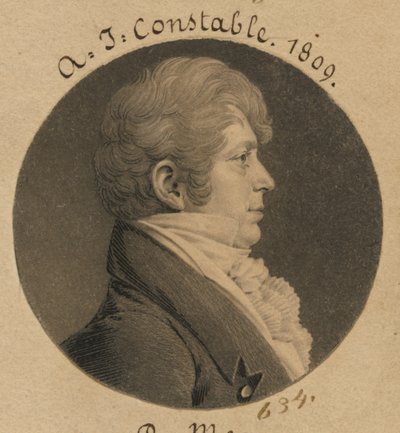 A. J. Constable by Charles Balthazar Julien Févret de Saint-Mémin
