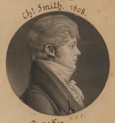 Charles Henry Smith by Charles Balthazar Julien Févret de Saint-Mémin