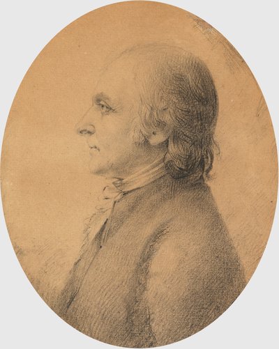 Charles Willson Peale by Charles Balthazar Julien Févret de Saint-Mémin