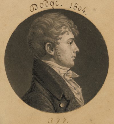 Dodge by Charles Balthazar Julien Févret de Saint-Mémin