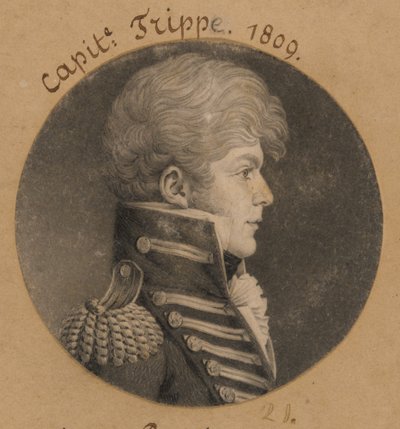 John Trippe by Charles Balthazar Julien Févret de Saint-Mémin