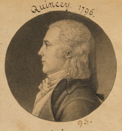 Josiah Quincy by Charles Balthazar Julien Févret de Saint-Mémin