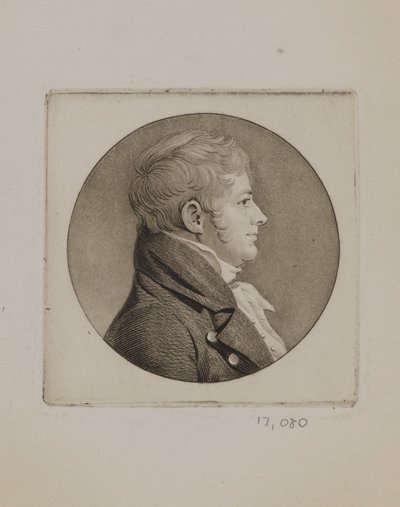 Judge Joseph Hopper Nicholson by Charles Balthazar Julien Févret de Saint-Mémin