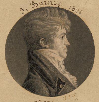 Louis Barney by Charles Balthazar Julien Févret de Saint-Mémin