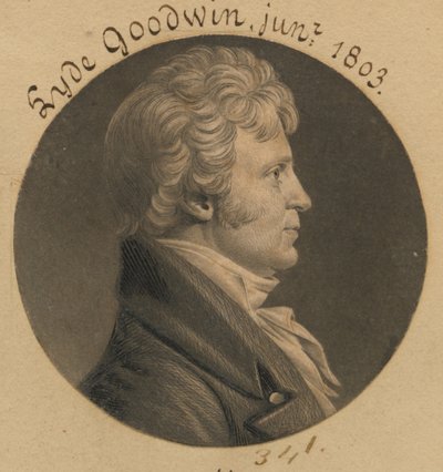 Nicholas Brice by Charles Balthazar Julien Févret de Saint-Mémin