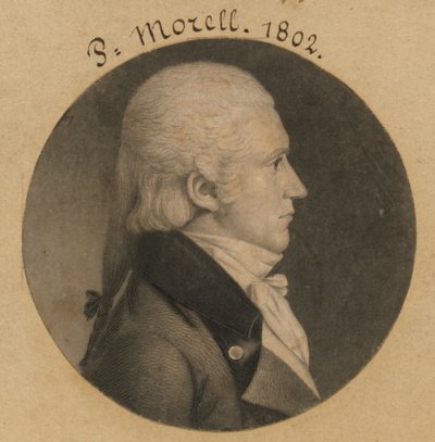 P. Morell by Charles Balthazar Julien Févret de Saint-Mémin