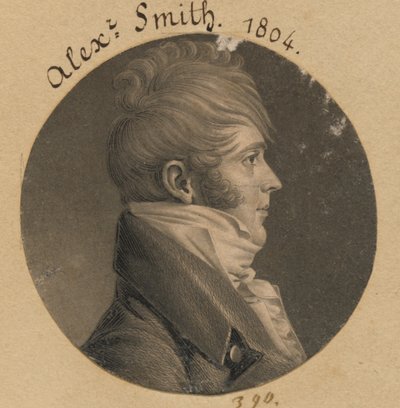 Possibly Alexander Smith by Charles Balthazar Julien Févret de Saint-Mémin