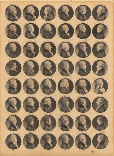 Saint-Mémin folio 4 by Charles Balthazar Julien Févret de Saint-Mémin