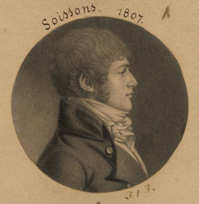 Soissons by Charles Balthazar Julien Févret de Saint-Mémin