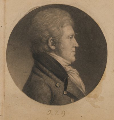 Unidentified Man by Charles Balthazar Julien Févret de Saint-Mémin