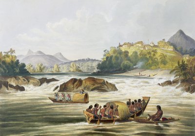 Brazilian Fort St. Gabriel on the Rio Black by Charles Bentley