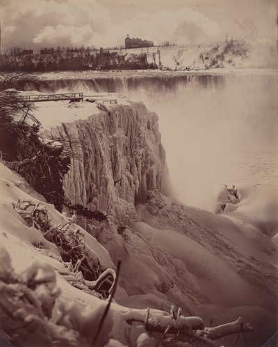 Frozen Falls, c.1880 by Charles Bierstadt