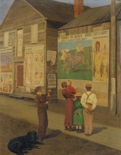 Coming Events Cast Their Shadows Before, 1871 by Charles Caleb Ward