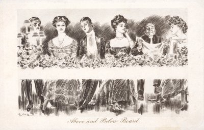 Above and Below Board by Charles Dana Gibson