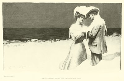 Here it is Christmas and They Began Saying Goodbye in August by Charles Dana Gibson