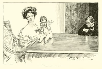 I Can Hear Nothing by Charles Dana Gibson