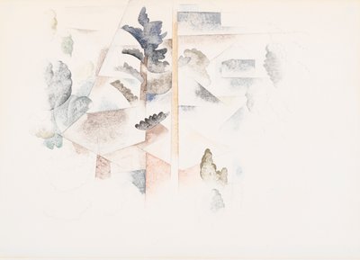 Bermuda: Trees and Architecture by Charles Demuth