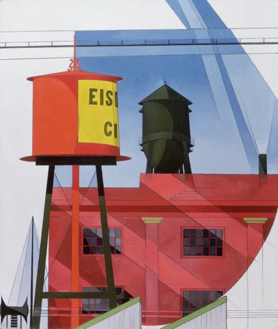 Buildings Abstraction, Lancaster by Charles Demuth