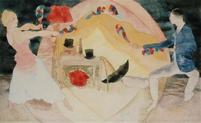 Jugglers with Dumb-bell by Charles Demuth