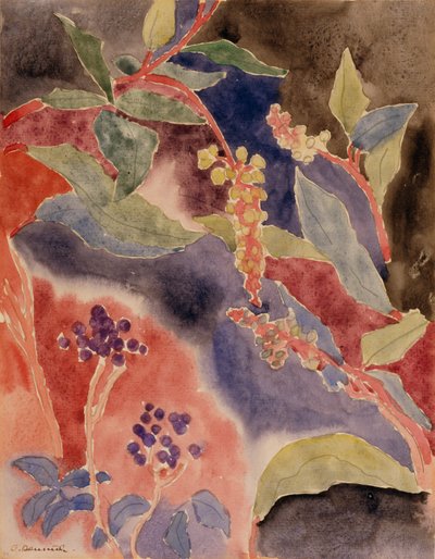 Leaves and Berries by Charles Demuth