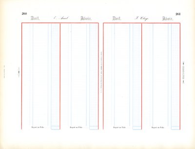 Accounting Ledger Templates by Charles Derriey