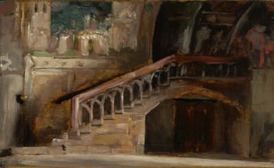 View in the Lower Church of San Francesco in Assisi by Charles Emile Auguste Carolus Duran
