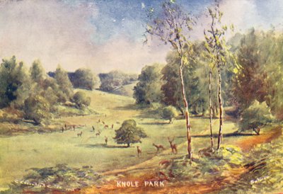 Knole House: Gland in the Park by Charles Essenhigh Corke