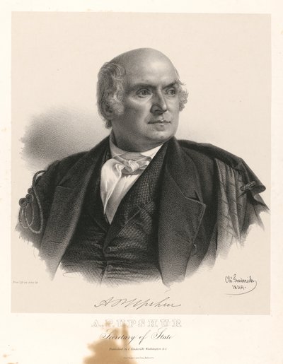 Abel Parker Upshur by Charles Fenderich