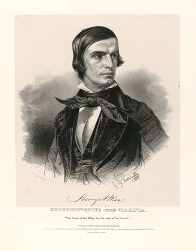 Henry Alexander Wise by Charles Fenderich