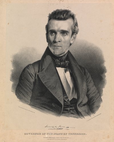 James K. Polk by Charles Fenderich