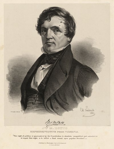 John Minor Botts by Charles Fenderich