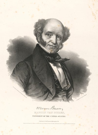 Martin Van Buren by Charles Fenderich