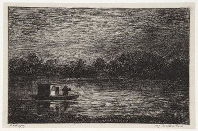 Night Voyage by Charles Francois Daubigny