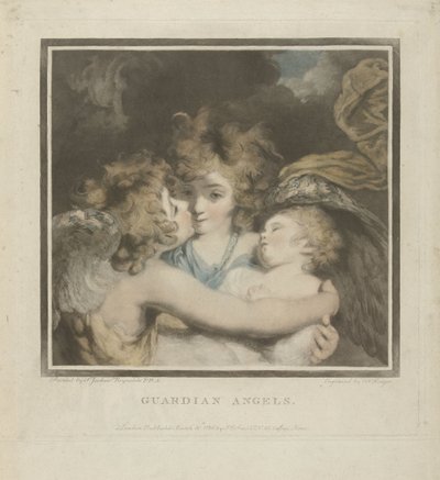 Two Angels and a Child (title on object) by Charles Howard Hodges