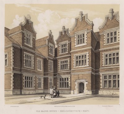 Old Manor House, Hollingbourne, Kent by Charles James Richardson