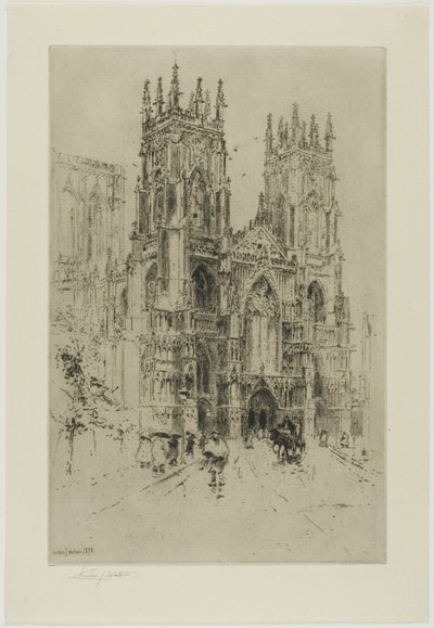 York Cathedral by Charles John Watson