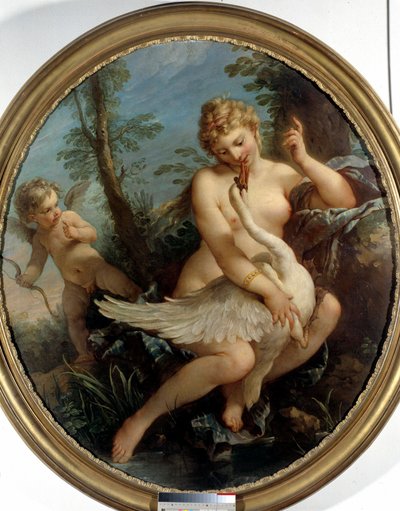 Leda and the Swan by Charles Joseph Natoire
