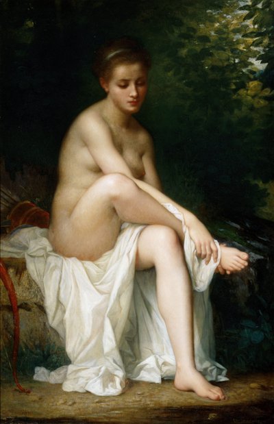 Nymph Ismene, 1878 by Charles Landelle