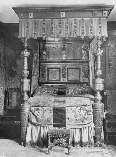 Old Needlework in the Blue Room by Charles Latham