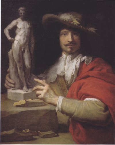Portrait of the Sculptor Nicolas Le Brun by Charles Le Brun