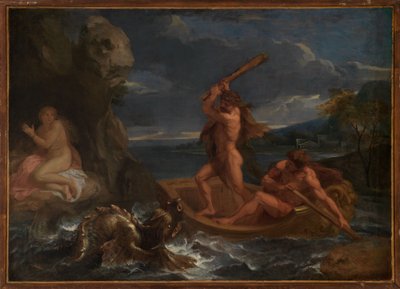 Heracles Frees Hesione by Charles Le Brun